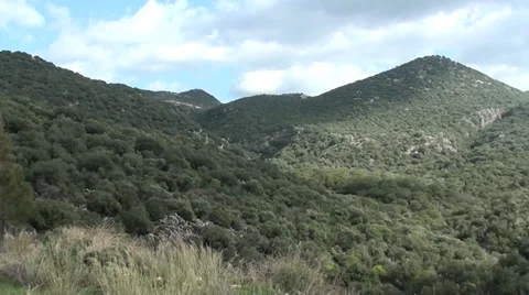 Clouds and mountains Stock Footage 36350347