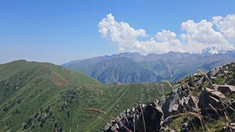 Clouds And Mountains Stock Footage 249504775