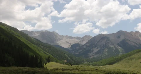 Clouds and the Mountains Timelapse Stock Footage 201617791