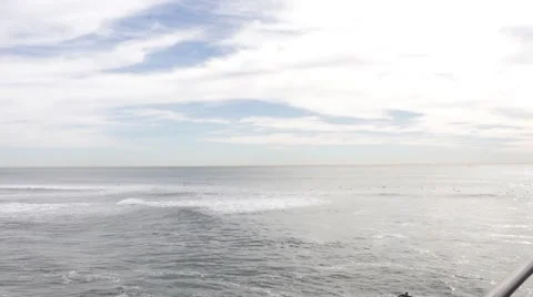 Clouds and Ocean View Stock Footage 46970071