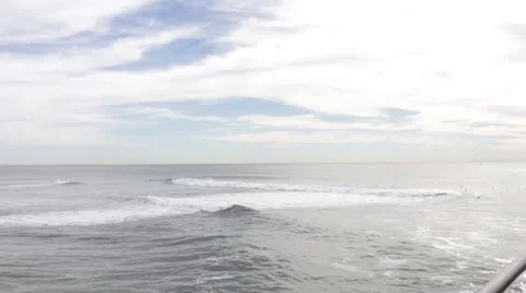 Clouds and Ocean View, Time Lapse Stock Footage 46969972