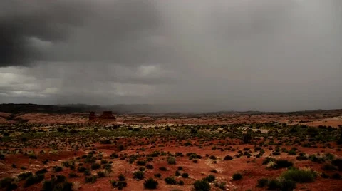 Clouds and rain. Stock Footage 51363297