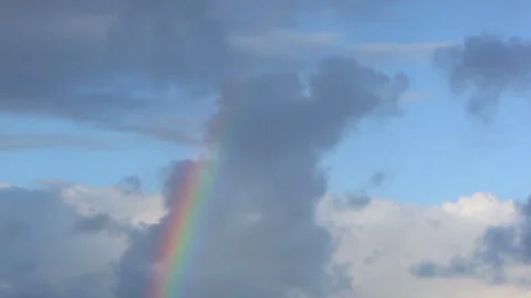 Clouds and Rainbows at Dusk Video stock 327296441
