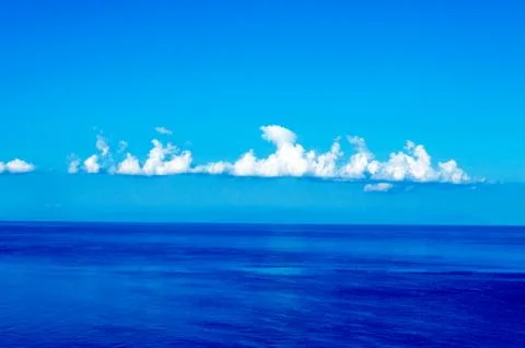 Clouds and sea Stock Photos