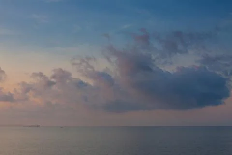 Clouds and sea Stock Photos