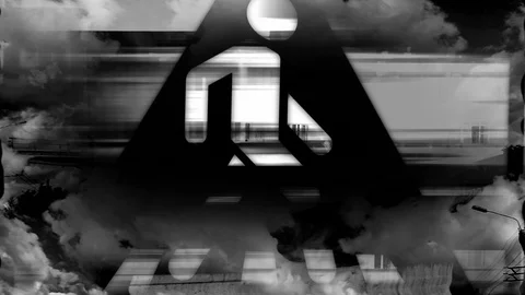 Clouds and Sign Mix Видео 94333941