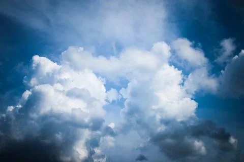Clouds and skies background Stock Illustration