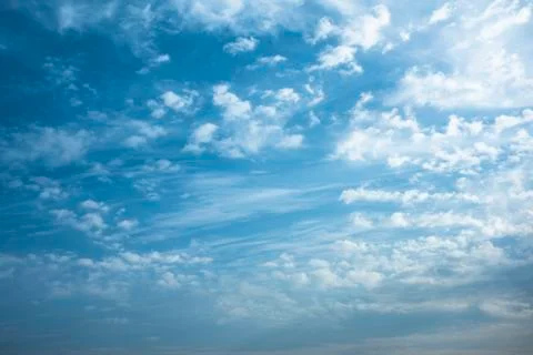 Clouds and sky background, clouds texture. 스톡 사진