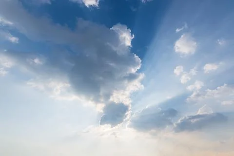 Clouds and sky background Stock Photos