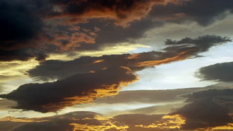 Clouds and sky at dusk Stock Footage 196762275