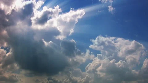 Clouds and sky Stock Footage 66364734