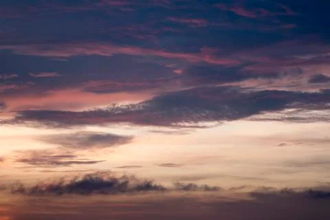 Clouds and sky Foto stock