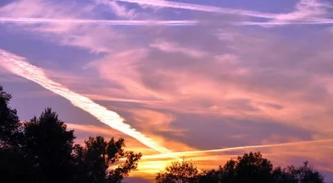 Clouds and sky Stock Photos