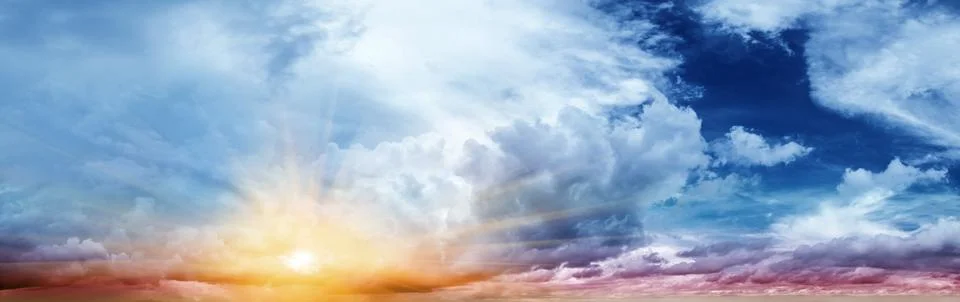 Clouds and sky Stock Photos