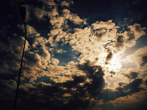 Clouds and sky Stock Photos