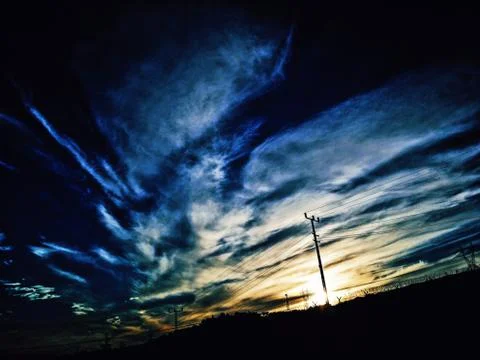 Clouds and sky Stock Photos