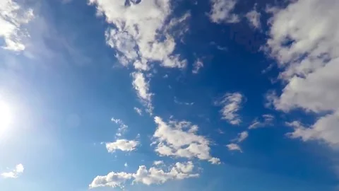Clouds And Sky Timelapse Stock Footage 164471879