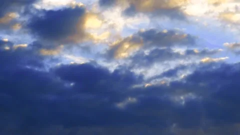 Clouds And Sky Timelapse Stock Footage 164634741