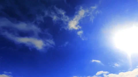 Clouds And Sky Timelapse Stock Footage 164635673