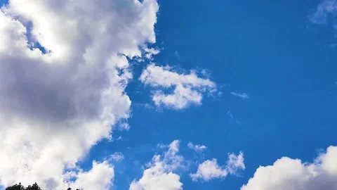 Clouds And Sky Timelapse Stock Footage 164635876