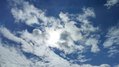 Clouds And Sky Timelapse Stock Footage 164638245