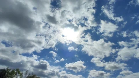 Clouds And Sky Timelapse Stock Footage 164642581