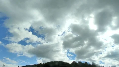 Clouds And Sky Timelapse Stock Footage 164643981