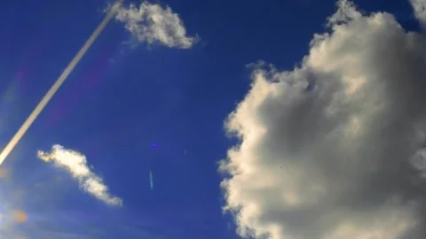 Clouds And Sky Timelapse Stock Footage 164646612