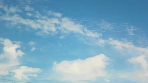 Clouds And Sky Timelapse Stock Footage 164654683