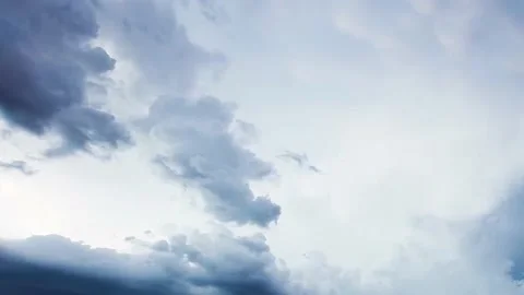 Clouds And Sky Timelapse Stock Footage 164860394