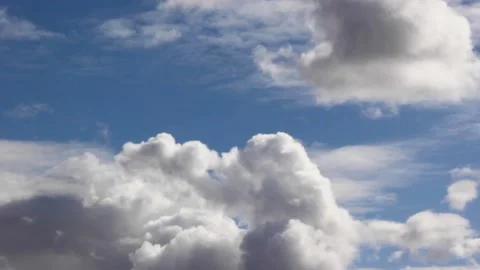 Clouds And Sky Timelapse Stock Footage 164866221