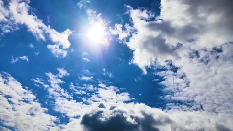Clouds And Sky Timelapse Stock Footage 164875491