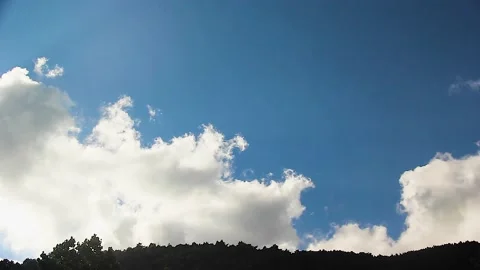 Clouds And Sky Timelapse Stock Footage 164876478