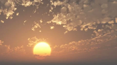 Clouds and sun Video stock 7903910