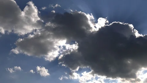 Clouds and sun Stock Footage 106917984