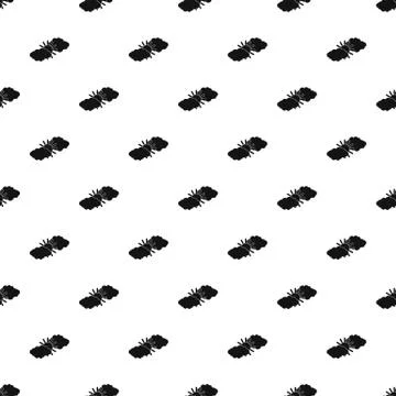 Clouds and sun pattern, simple style Stock Illustration