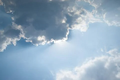 Clouds and sun Stock Photos