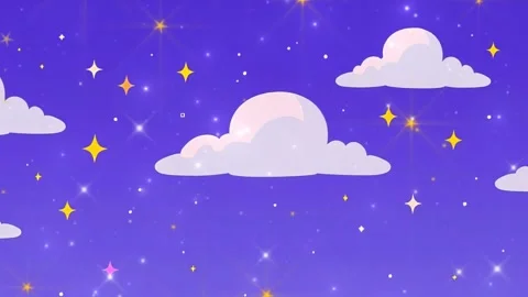 Clouds and the sun starry background scene. Stock Footage 303682733