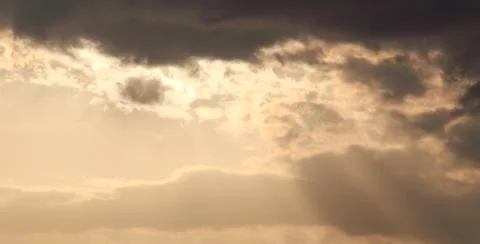 Clouds and sunlight 库存照片