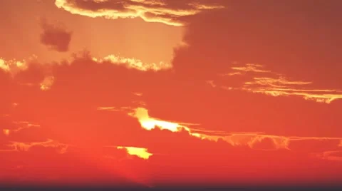 Clouds and sunrise Stock-Footage 7903776