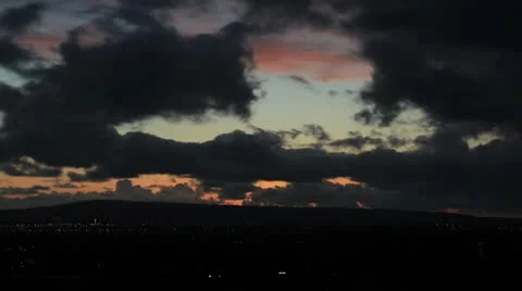 Clouds and the Sunrise 스톡 동영상 10794991