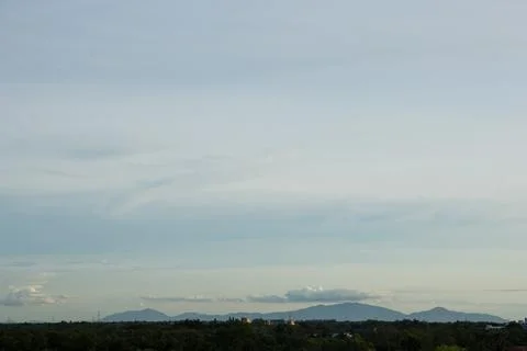 Clouds and sunset sky Stock Photos