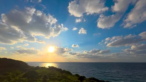 Clouds and Sunset Sky – Timelapse Footage Stock Footage 336967584