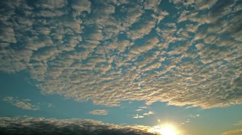 Clouds and sunsets. 4K. FULL HD, 4096x2304. Stock Footage 34089915