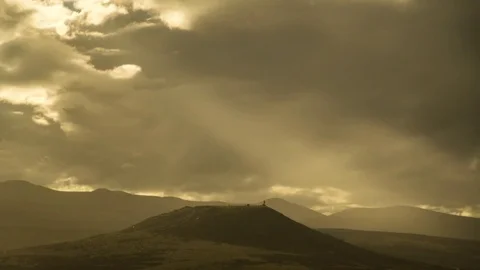 Clouds and sunshine Stock Footage 83715750