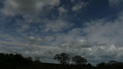 Clouds and Wind Stock Footage 105892989