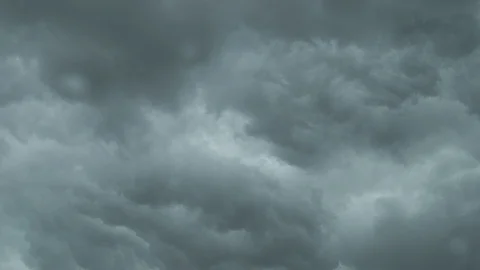 Clouds before approaching storm Stock Footage 87478801