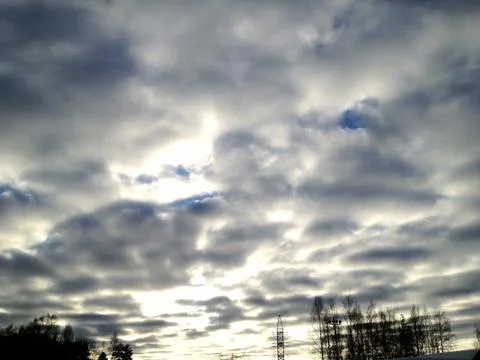 Clouds Are Coming Stock Photos
