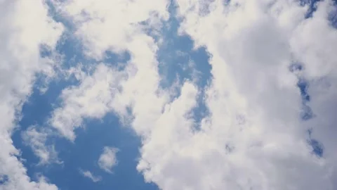 Clouds are fast moving Stock Footage 198830665