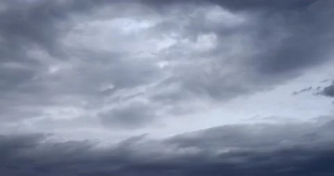 Clouds are floating in the sky. skies are changing from day to night. Stock Footage 155163290